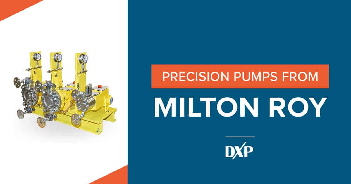 Precision Pumps from Milton Roy